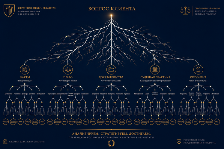 Древо решений адвоката оценка перспектив