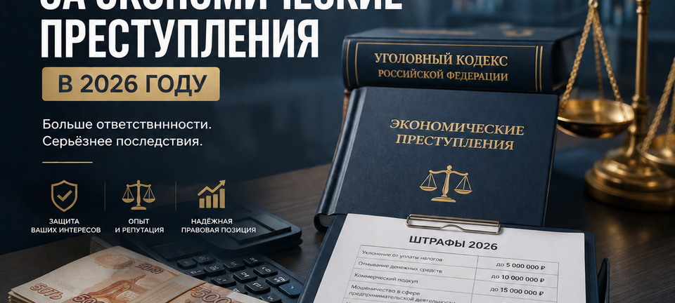 Штрафы за экономические преступления
